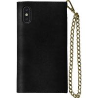 iDeal of Sweden Mayfair Clutch Velvet iPhone Xs / X - Zwart