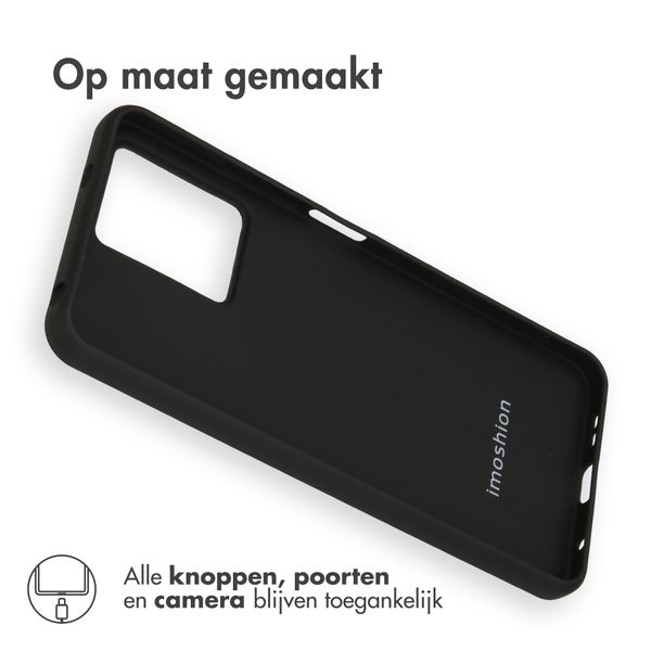 imoshion Color Backcover Xiaomi Redmi Note 12 (4G) - Zwart