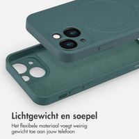 imoshion Color Backcover met MagSafe iPhone 13 Mini - Donkergroen