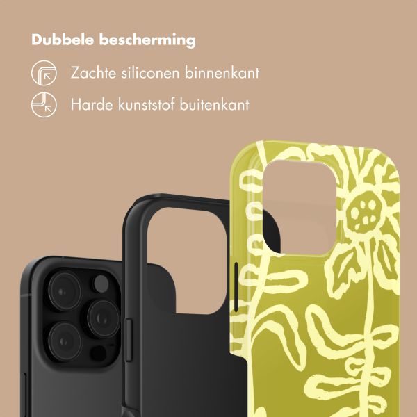 Selencia Vivid Backcover Apple iPhone 16 Pro - Chalky Bloom
