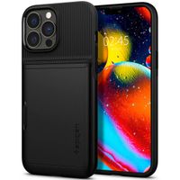Spigen Slim Armor CS Backcover Apple iPhone 13 Pro Max - Zwart