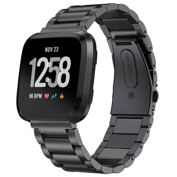 imoshion Stalen bandje Fitbit Versa / Versa 2 / Versa Lite - Zwart