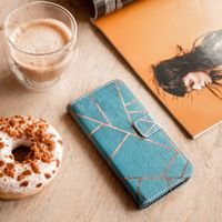 imoshion Design Softcase Bookcase Apple iPhone 13 Pro - Blue Graphic