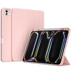 Accezz Smart Silicone Bookcase Apple iPad Pro 13 (2025) M5 / (2024) M4 - Roze