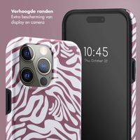 Selencia Vivid Backcover Apple iPhone 15 Pro Max - Trippy Swirl Dark Rose