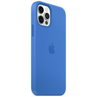 Apple Silicone Backcover MagSafe Apple iPhone 12 Pro Max - Capri Blue