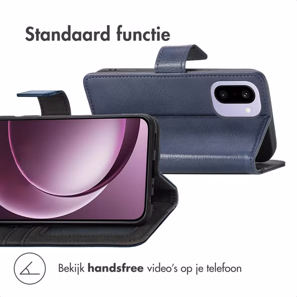 imoshion Luxe Bookcase OnePlus 15R - Donkerblauw