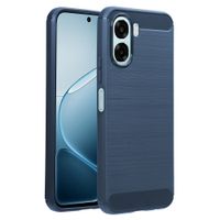 imoshion Brushed Backcover Oppo A6x (4G/5G) - Donkerblauw