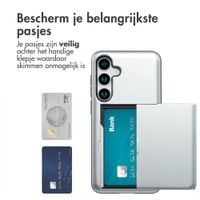 imoshion Backcover met pasjeshouder Samsung Galaxy S25 Plus - Grijs