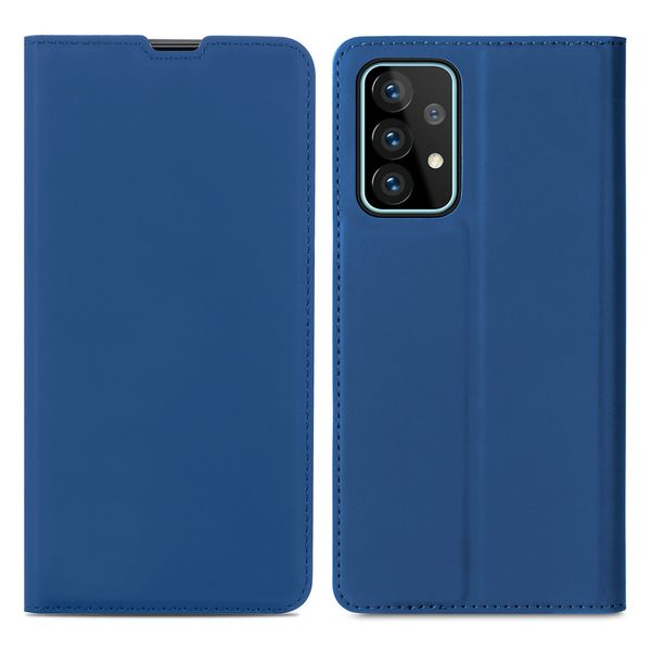 imoshion Slim Folio Bookcase Samsung Galaxy A72 - Donkerblauw