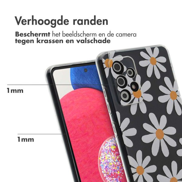 imoshion Design hoesje Samsung Galaxy A52(s) (5G/4G) - Daisy Flower