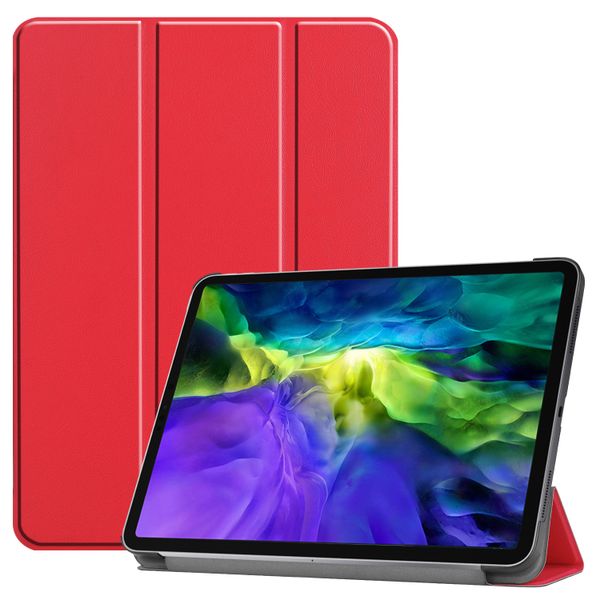 imoshion Trifold Bookcase iPad Pro 11 (2020) / iPad Pro 11 (2018) - Rood