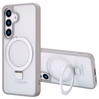 Accezz Ring Stand Backcover met MagSafe Samsung Galaxy S25 Plus - Grijs