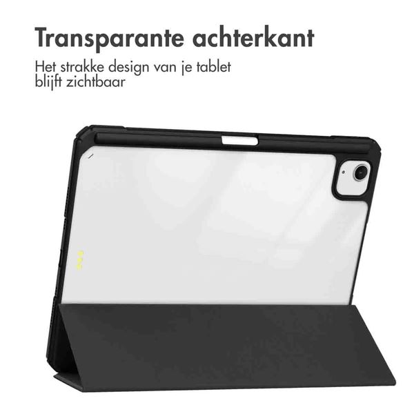 imoshion Trifold Hardcase Bookcase Apple iPad Air 13 inch (2026) M4 / (2025) M3 / (2024) M2 - Zwart