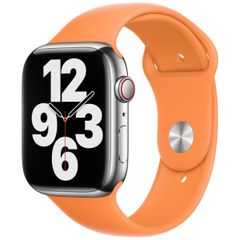 Apple Sport Band Apple Watch Series 1 t/m 9 / SE (38/40/41 mm) | Series 10 / 11 (42 mm) - Marigold