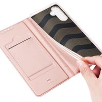 Dux Ducis Slim Softcase Bookcase Samsung Galaxy A34 (5G) - Rosé Goud