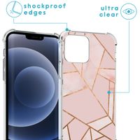 imoshion Design hoesje met koord iPhone 13 Pro - Grafisch Koper