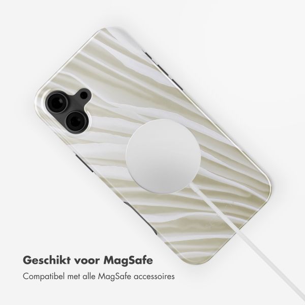 Selencia Vivid Backcover met MagSafe Apple iPhone 16 - Nature Light Brown