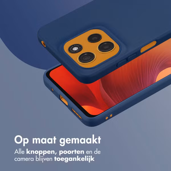 imoshion Color Backcover Motorola Moto G15 / G15 Power - Donkerblauw