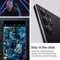 Spigen GLAStR Camera Protector Glas 2 Pack Samsung Galaxy S23 Ultra - Zwart