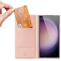 Dux Ducis Slim Softcase Bookcase Samsung Galaxy S24 Ultra - Rosé Goud