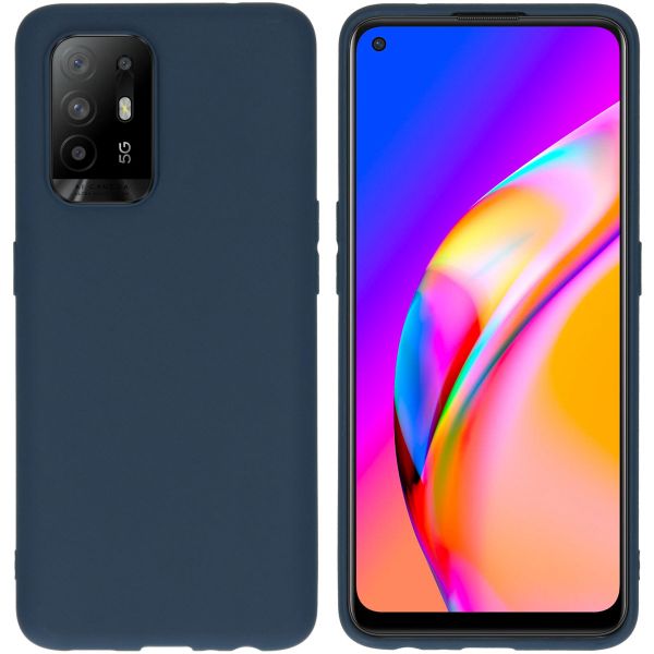 imoshion Color Backcover Oppo A94 (5G) - Donkerblauw