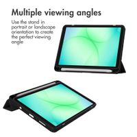imoshion Trifold Hard Case Book Cover Samsung Galaxy Tab A11 Plus - Black