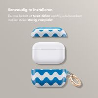 Selencia Vivid Case Apple AirPods Pro - Wave Vibes Classic Blue