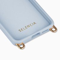 Selencia Rivièra MagSafe Backcover met afneembare haakjes Samsung Galaxy A57 (5G) - Powder Blue
