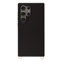 Selencia Rivièra MagSafe Backcover met afneembare haakjes Samsung Galaxy S24 Ultra - Velvet Black