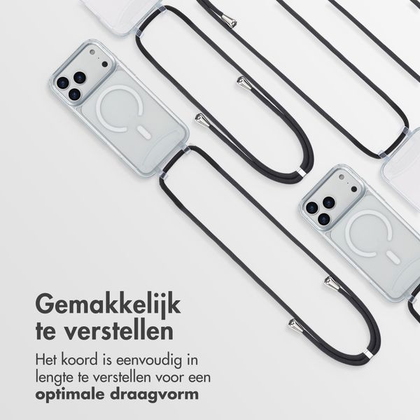 imoshion MagSafe Backcover met afneembaar koord Apple iPhone 17 Pro Max - Transparant