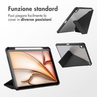 imoshion Origami Bookcase Apple iPad 11 (2025) 11 inch A16 / iPad 10 (2022) 10.9 inch - Zwart