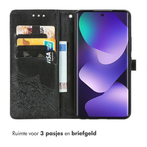 imoshion Mandala Bookcase Xiaomi Redmi Note 15 (4G) - Zwart
