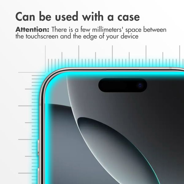 Accezz Tempered Glass Screen Protector 2-pack Apple iPhone Air