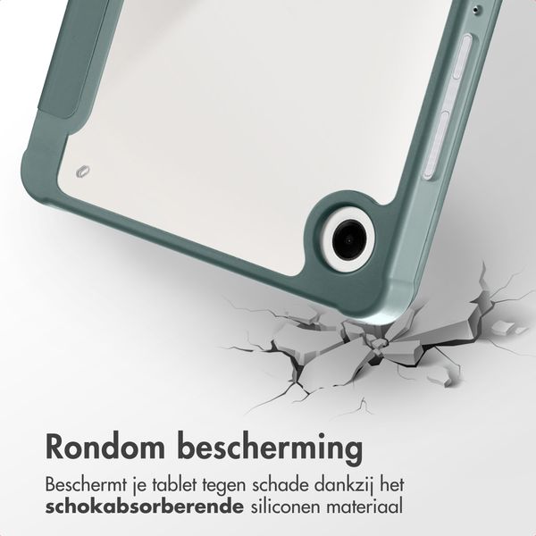 imoshion Origami Bookcase Samsung Galaxy Tab A11 Plus - Donkergroen