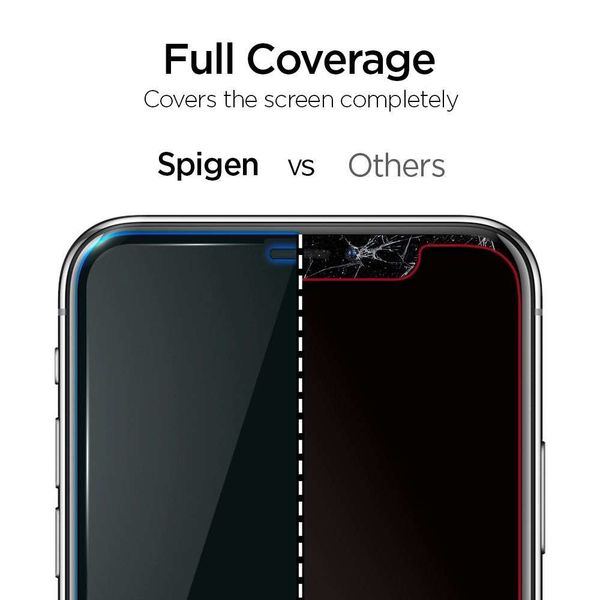 Spigen AlignMaster Full Cover Screenprotector Apple iPhone 11 Pro Max