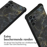 imoshion Design hoesje met koord Samsung Galaxy A13 (4G) - Black Marble