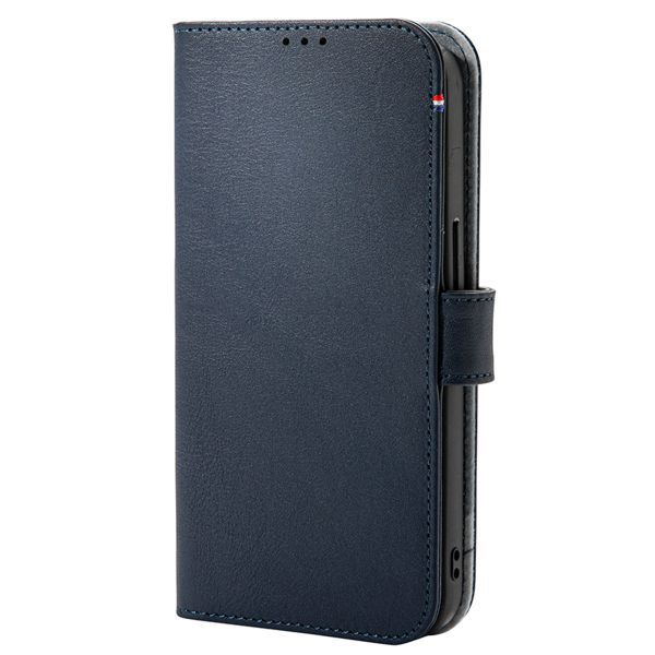 Decoded 2 in 1 Leather Detachable Wallet iPhone 13 - Donkerblauw