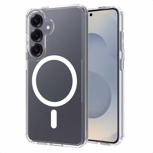 Accezz Xtreme Impact Backcover met MagSafe Samsung Galaxy S25 - Transparant