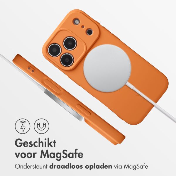 imoshion Color Backcover met MagSafe Apple iPhone 17 Pro - Neon Orange