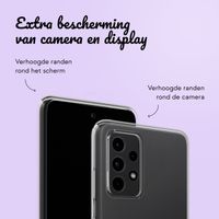 Hoesje met eigen foto en/of tekst Samsung Galaxy A52(s) (5G/4G) - Sierlijk hartje