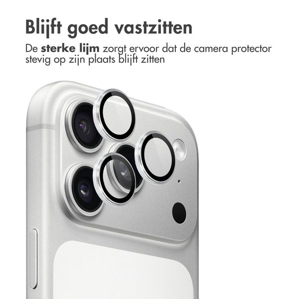 imoshion 2 Pack Camera lens protector voor de Apple iPhone 18 Pro / 18 Pro Max - Silver