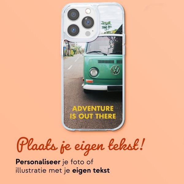 Ontwerp je eigen MagSafe Backcover met afneembaar koord Apple iPhone 13 Pro Max - Transparant