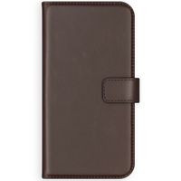 Selencia Echt Leren Bookcase Samsung Galaxy S21 - Bruin