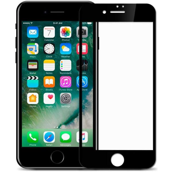 Spigen GLAStR Full Cover Screenprotector iPhone 8 / 7 - Zwart