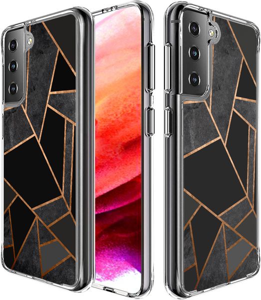 imoshion Design hoesje Samsung Galaxy S21 FE - Black Graphic