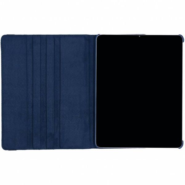 360° Draaibare Bookcase iPad Pro 12.9 (2018) - Blauw