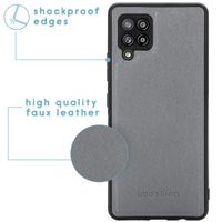imoshion Luxe Portemonnee Samsung Galaxy A42 - Grijs