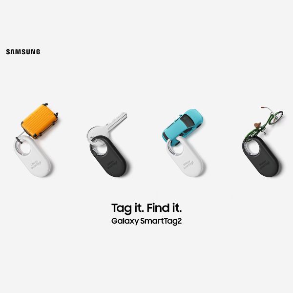 Samsung Galaxy SmartTag2 (5 pack) - Black 3x + White 2x