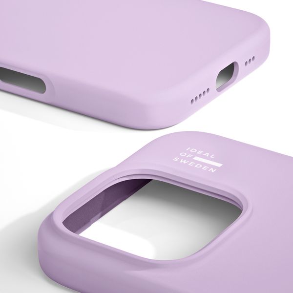 iDeal of Sweden Silicone Case met MagSafe Apple iPhone 16 Pro Max - Lavender Milk